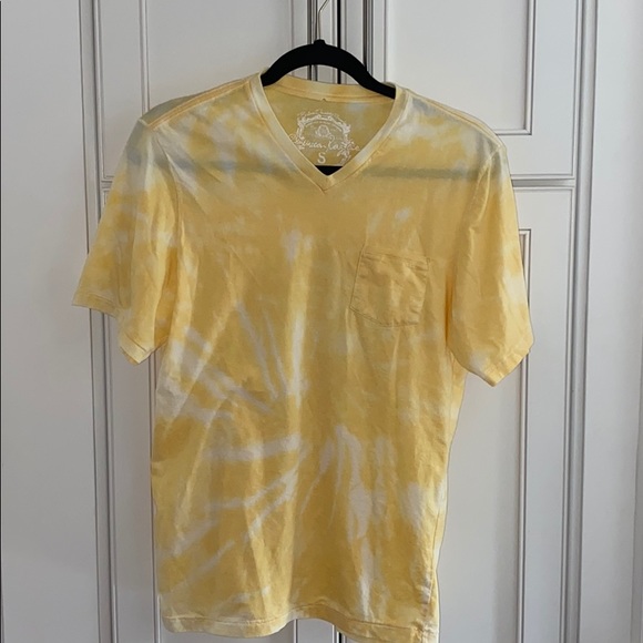 American Rag Other - American Rag Yellow Tie Dyed Short Sleeve